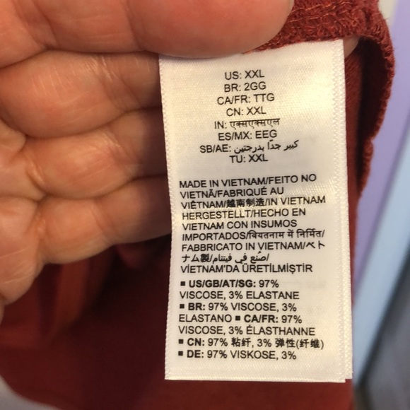 NWT red tunic - Picture 5 of 6